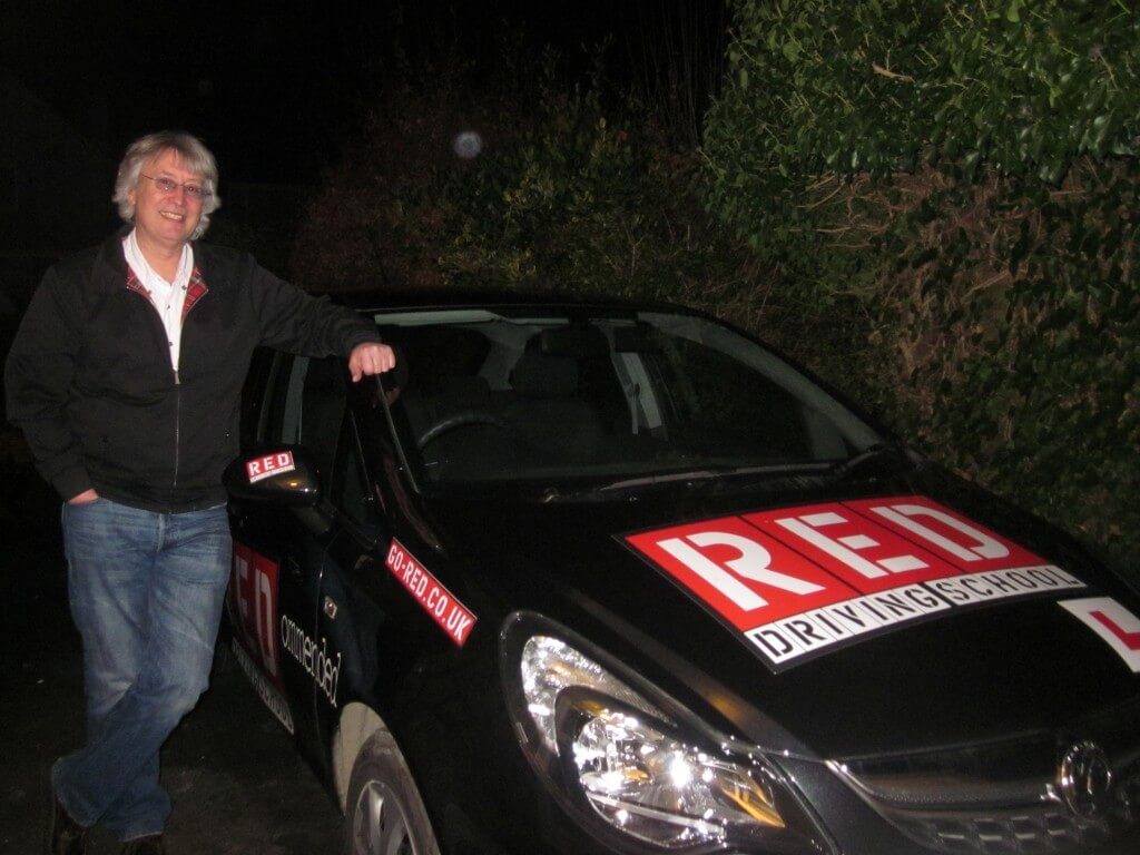 Alan Handford and RED car